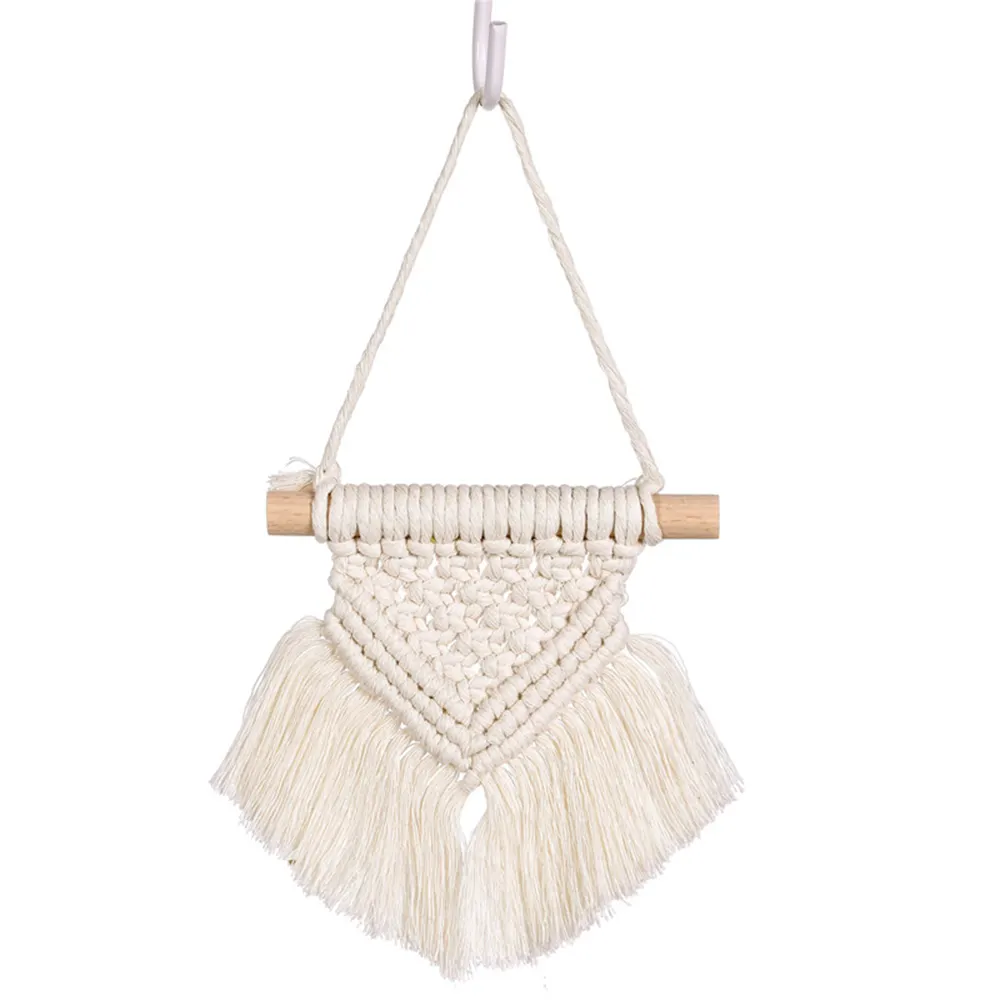 2023 Woven Boho Macrame Wall Hanging Room Decoration Cord DIY Macrame Craft Kit For Kids