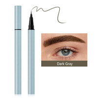 Crayon à sourcils liquide professionnel longue tenue 3D waterproof double embout minéral végétalien haute pigmentation pour marque privée