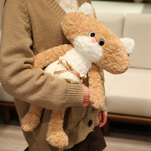 Oso de Peluche de Alta Calidad con Orejas Grandes, Adorable Animal de Peluche Suave con Lazo y Diseño de Galleta, Regalo Perfecto <span class=keywords><strong>para</strong></span> Abrazar - Product Image 3