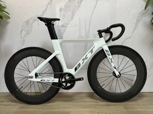<span class=keywords><strong>Bicicleta</strong></span> de Pista BXT de Fibra de Carbono, Elegante, 700C*28C, Diseño Aerodinámico, Juego de Ruedas de Disco de Carbono Ultraligero, <span class=keywords><strong>Bicicleta</strong></span> de Piñón Fijo de Una Velocidad Discreta - Product Image 6