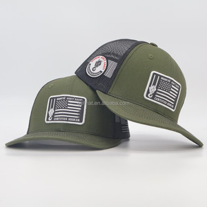 Casquettes Trucker en Polyester pour Hommes, Broderie 3D Personnalisée, Casquettes Snapback en Maille Vides, T-shirt Personnalisé, Polo, Patch Tissé Richardson 112 - Product Image 1