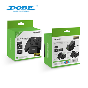 Station de charge double pour <span class=keywords><strong>manette</strong></span> <span class=keywords><strong>Xbox</strong></span> Series <span class=keywords><strong>X</strong></span> S avec batterie et couvercle de batterie - Product Image 6