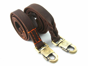 2021 Luxe Custom Echte Verstelbare Pet Lederen Halsband En Lederen Hondenriem Met Kraag Voor Hond - Product Image 4