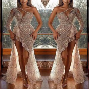 Vestidos de Fiesta de Noche para Mujer, Elegantes y Sexys, con Lentejuelas Brillantes, para Club Nocturno, Baile de Graduación, Damas de Honor, Otoño-Invierno - Product Image 6