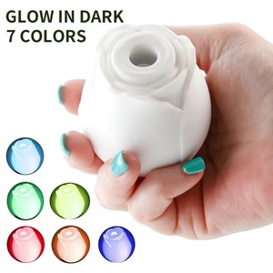 Stimulateur de clitoris vibrant à succion, 10 modes intenses, en forme de rose rouge, massage par succion, langue, stimulateur de mamelons, vibromasseur, jouets sexuels pour femmes - Product Image 5