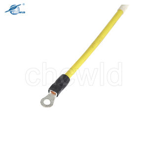 Faisceau de fils isolé jaune personnalisé pour bornes d'extrémité de cordon - Product Image 4