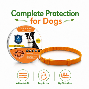 <span class=keywords><strong>Collier</strong></span> <span class=keywords><strong>anti</strong></span>-puces et <span class=keywords><strong>anti</strong></span>-tiques réglable pour chiens et chats, protection de 8 mois, personnalisable, vente flash - Product Image 5