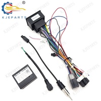 Kit de câblage CAN Bus complet pour autoradio, câble d'alimentation pour Chevrolet Cruze 2013-2015, compatible Android