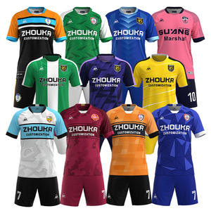 ชุดกีฬาฟุตบอลชายชุดฟุตบอลน้ำหนักเบาเสื้อฟุตบอลระบายอากาศ - Product Image 1