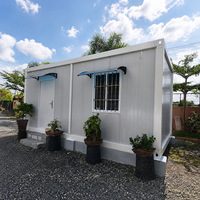 Garage de stockage mobile moderne en panneaux sandwich sur mesure, préfabriqué, étanche, type conteneur, pour abri de voiture