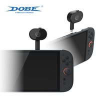 Cámara Gran Angular HD DOBE para Nintendo Switch 2 / N-S2, Cámara Web Plug and Play con Cubierta de Privacidad y Soporte Ajustable
