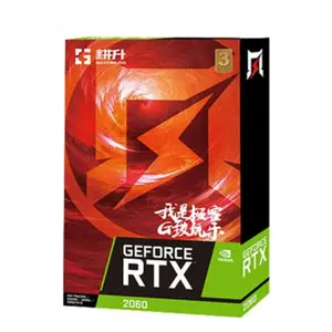 RTX2060 permainan komputer kartu grafis gpu crystalvideo kartu untuk permainan komputer RTX2060