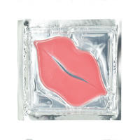 Masque de nuit pour les lèvres à la cerise rose avec des patchs de collagène, produits de soin de la peau, masque pour les lèvres sèches, masque volumateur pour les lèvres, beauté