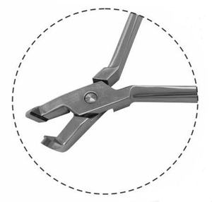 Tang penghilang pita Molar gigi ortodontik, Tang penghilang pita postior panjang - Product Image 3