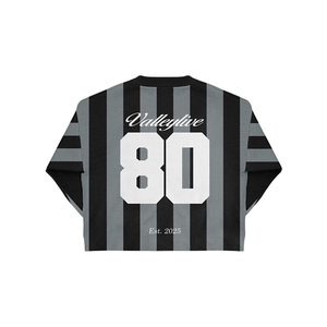 เสื้อฟุตบอลทรงโอเวอร์ไซส์แบบครอปสั่งทำพิเศษของ Tontons เสื้อฟุตบอลทรงบ็อกซี่วินเทจผ้าตาข่ายสั่งทำพิเศษ - Product Image 2