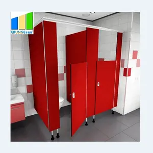 EBUNGE Customized Solid Grade Laminate Kids School Bathroom Partitions Children Toilet Partition Manufacturer