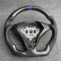 Volant en fibre de carbone pour BMW E3, E5, E46 318i, 320i, 325i, 330ci, M3, E39 520i, 525i, 530i, M5, X5 E53, E85, E86, Z4, E60, E61