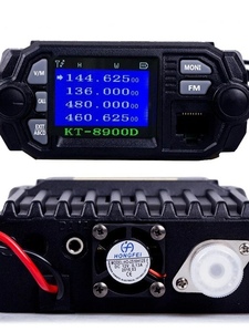 Radio Móvil de Doble Banda UHF VHF KT-8900D QYT, 25W, Mini Walkie Talkie para Auto, Pantalla a Color, Radio Bidireccional L823 - Product Image 3