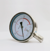 Vacuum Pressure Y100BF Gauge High-temperature Pressure Gauge Stainless Steel Measuring Water Pressure air Pressure Oil Pressure