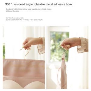 Organizador de Calcetines y Ropa Multifuncional para Montar en la Pared, Bolsa de Almacenamiento Colgante Plegable con Tela No Tejida - Product Image 4