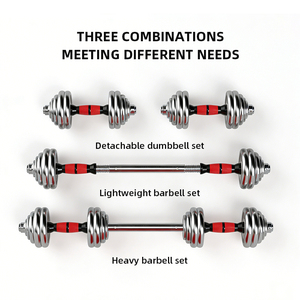 Juego de Mancuernas Ajustables de Hierro Fundido de 30 kg para Gimnasio o Casa, Suministradas por la Fábrica - Product Image 3