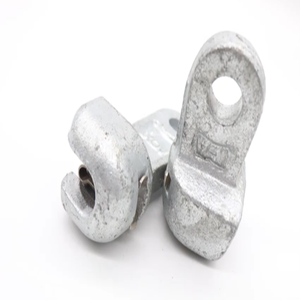 Clevis rigide forgé en W, plaque de suspension durable en W pour réseau de distribution basse tension - Product Image 1