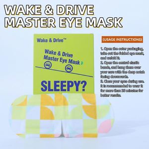 Kit de Cuidado Ocular y Alerta con Parches Oculares Refrescantes de Menta, Mascarilla Ocular con Aceites Esenciales y Extracto de Efebré para Mayor Comodidad en Viajes Largos - Product Image 5