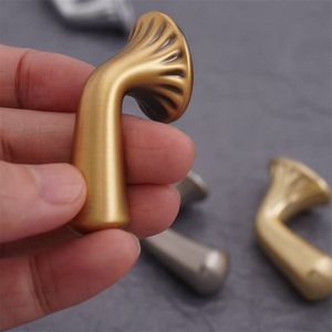 Light Luxury Nordic Minimalist Modern Furniture Handle Matte <b>Gold</b> Zinc Alloy Durable Round for Dresser <b>Cabinet</b> Drawer Wardrobe - Product Image 3