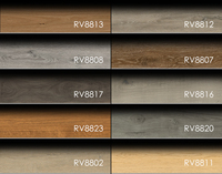 2024 OEM Fábrica Resistente a abolladuras Aislamiento acústico Grano de madera Bloqueo de clic Azulejo de suelo de vinilo de plástico Tablones de parquet de PVC