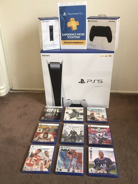 Genuine For PLAY S 5 Pro Console 2TB Steel TV Game Console Fast Delivery