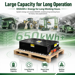 แรงดันสูง 800V 650kWh 500kWh 120kWh รถยนต์ไฟฟ้าสำหรับรถบรรทุกเครื่องจักร - Product Image 2
