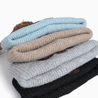 Gorro de Punto con Diseño de Conejito de Dibujos Animados para Invierno, Gorro Cálido, Suave y Agradable al Tacto para Mujeres y Niñas, Estilo Casual