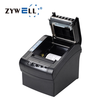 Impresora Térmica de Recibos sin Tinta de 80 mm, Impresora Térmica USB, Serial, LAN, Impresora Pequeña de Recibos