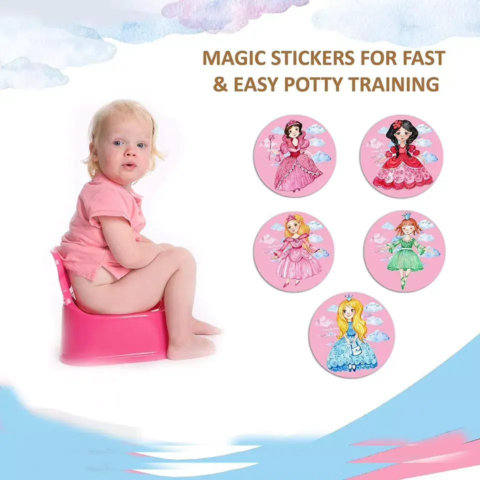 Potty Training Seat Sticker Butterfly Toddler Potty Training Toilet Color Changing Sticker For Kid