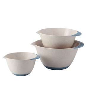 Vente en gros nouveau mode cuisine cuisson bol à salade coloré en plastique avec bec verseur - Product Image 4