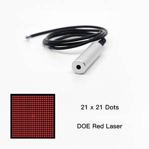 Module laser structuré, motifs optiques diffractifs, DOE (Diffraction Optique Électronique) points, lignes, croix, longueur d'onde aléatoire 450nm-860nm, puissance 60mW-200mW - Product Image 2