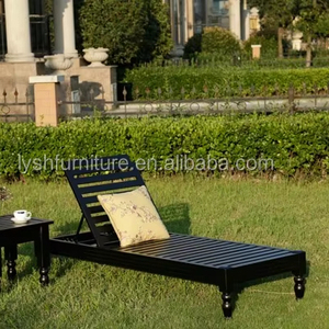 Chaise longue d'extérieur en métal écologique, cadre en aluminium recyclé, résistante aux intempéries pour <span class=keywords><strong>jardin</strong></span>, piscine, terrasse - Product Image 5