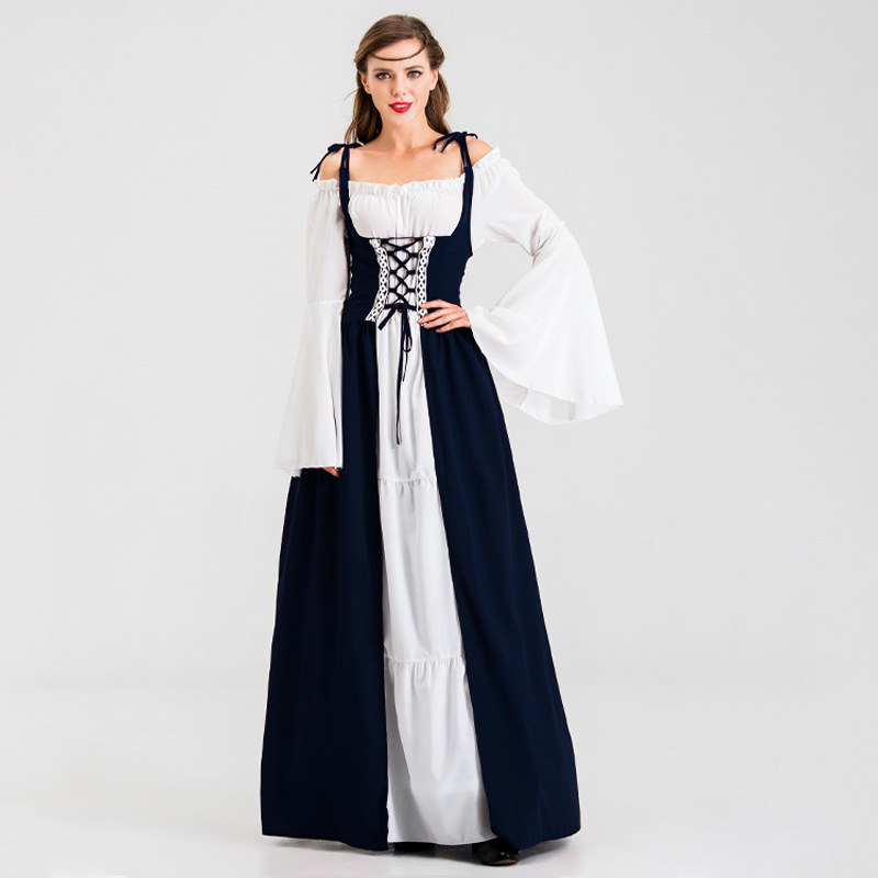 9125 Bleu [Jupe, Gilet, Ruban]