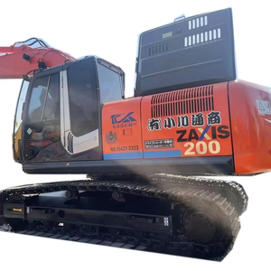 Excavatrice Hitachi d'occasion originale Zx200 Zx200-3g Zx200-5g sur chenilles pelleteuse d'occasion - Product Image 1