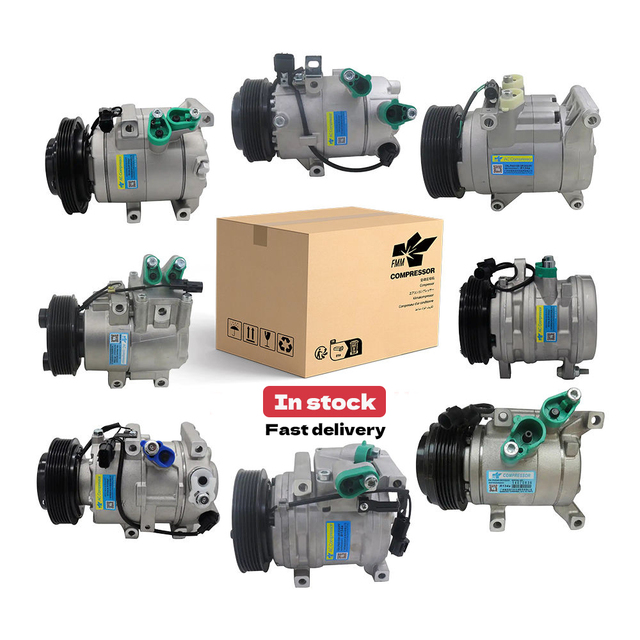 New 12v 30DB Auto Aircon Compressor R744 for Toyota Honda Nissan Mazda for Suzuki Hyundai Kia for Ford Truck Car AC Compressor
