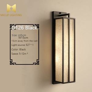 Nouveau Style chinois applique salon fond applique Simple lampe de chevet pour rétro <span class=keywords><strong>Restaurant</strong></span> escalier couloir - Product Image 2