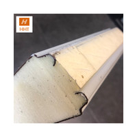Panneaux sandwich isolés pour conduits d'air Pir pour matériaux de construction avec prix avantageux Panneau sandwich Pu 16 mm