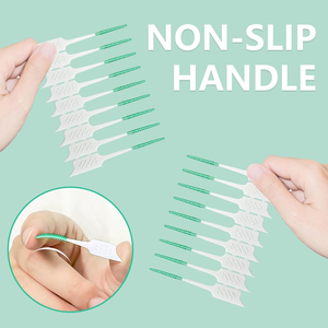 Stuzzicadenti dentali in plastica di alta qualità con Silicone delicato per adulti che indossano bretelle in gomma spazzole interdentali - Product Image 5