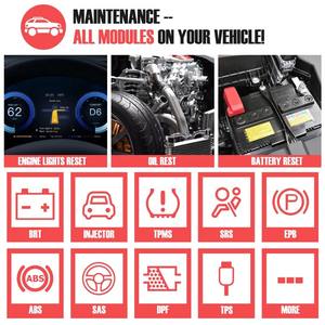OSC530 Code-Lesegerät BD2 Scanner Mehrsprachiger Kfz-Scanner Motor-Diagnosegerät OBD 2 EOBD Auto-Diagnose-Scan-Tool - Product Image 6