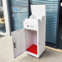 Grande boîte en acier imperméable de baisse pour le système durable de la livraison de lettre de gestion de colis