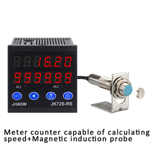 כבל אורך מטר 6 ספרות טקסטיל גלגל דלפק תדר דיגיטלי חכם/ליניארי מהירות/Tachometer מודד - Product Image 2