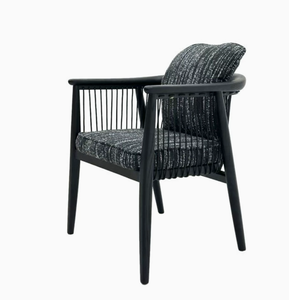 <strong>Private</strong>-room Hotel <strong>Dining</strong> Table Solid-wood <strong>Dining</strong> Chairs Chain-style Western Restaurant Nordic Style Mid-century Modern Chair - Product Image 6