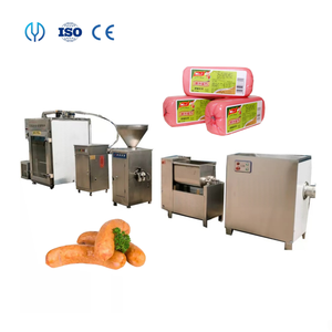 Kommerzielle Embutidora De Chorizos Wurst füllung Verarbeitung linie Salami Polony Hotdog Mortadella Wurst herstellungs maschine - Product Image 5