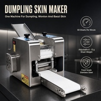 HNRB RB-S200 Machine à pâte à dumplings de comptoir 140 W en acier inoxydable pour la fabrication de wontons et baozi, vente en gros pour usines