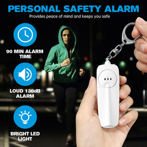 Portable Personal <b>Alarm</b> Keychain Compact Plastic Safety Device For Kids And Women Outdoor Use - Product Image 4